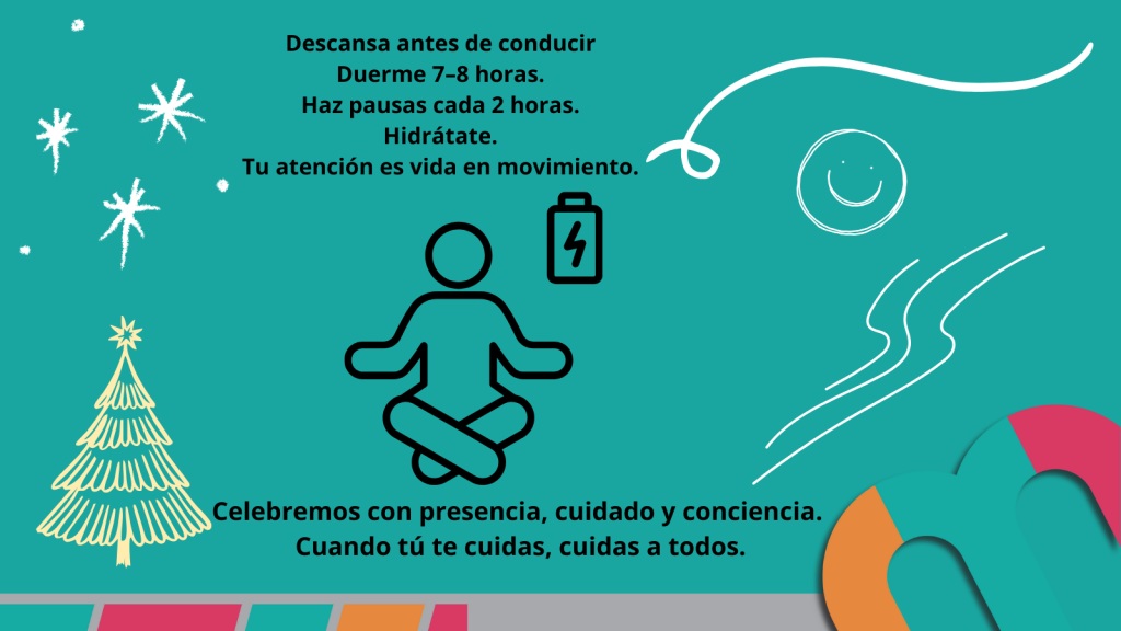 Descansa, previene la fatiga al conducir